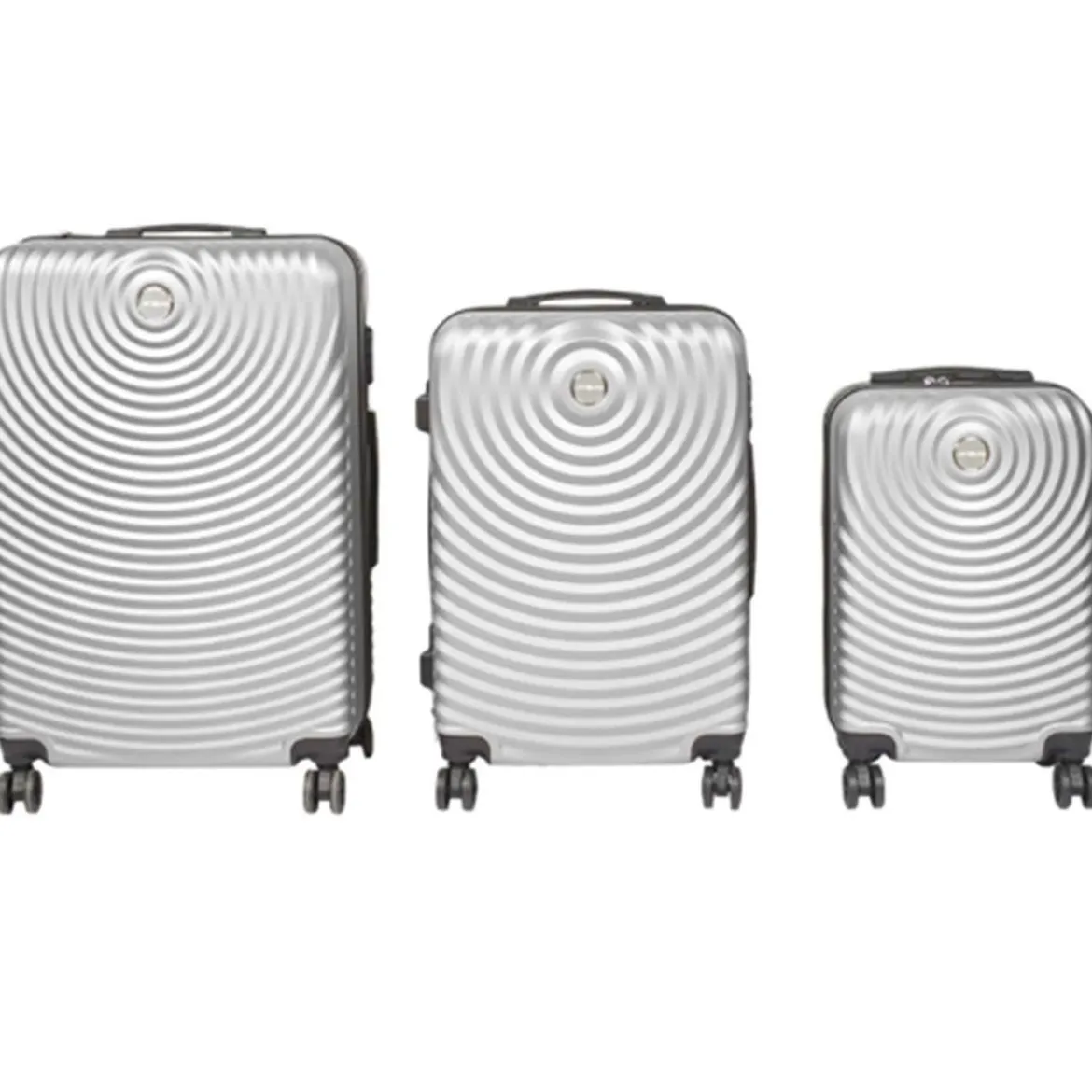 VALISE ARGENT 95L 28X49X78CM