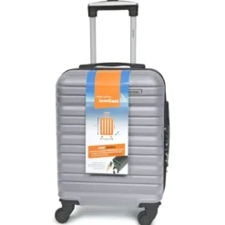 VALISE CABINE KINSTON ARGENTE 50X36X20CM