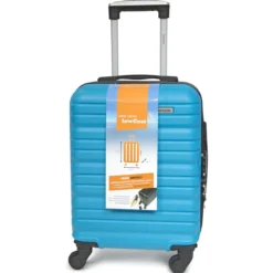 VALISE CABINE KINSTON BLEUE 50X36X20CM