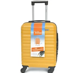 VALISE CABINE KINSTON JAUNE 50X36X20CM