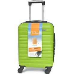 VALISE CABINE KINSTON VERTE 50X36X20CM