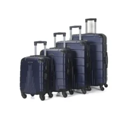 VALISE OSLO BLEUE FONCE 27X40X17CM