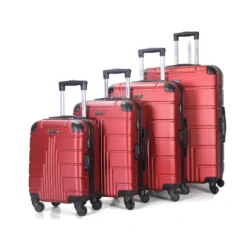 VALISE OSLO BORDEAUX 27X40X17CM