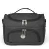 VANITYS TEXTILE MULTIPOCHES ZIPPEES NOIR MM 21X31X25 CM
