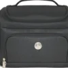 VANITYS TEXTILE MULTIPOCHES ZIPPEES NOIR MM 21X31X25 CM
