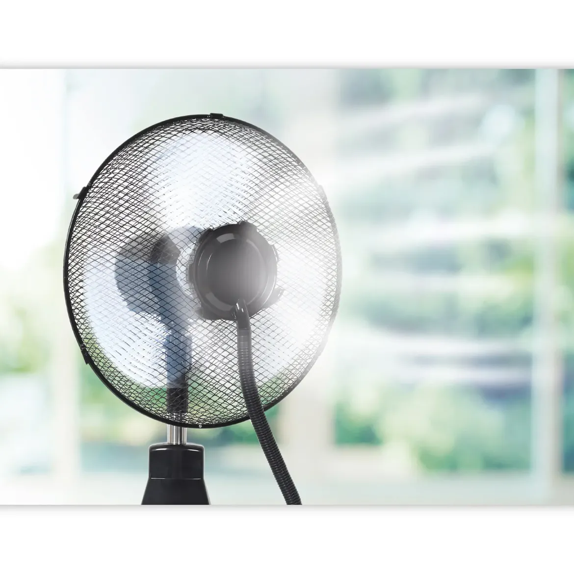 VENTILATEUR BRUMISATEUR D.40CM TELECOMMANDE