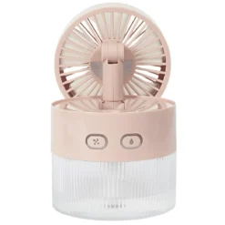 VENTILATEUR BRUMISATEUR USB LED ORIENTABLE