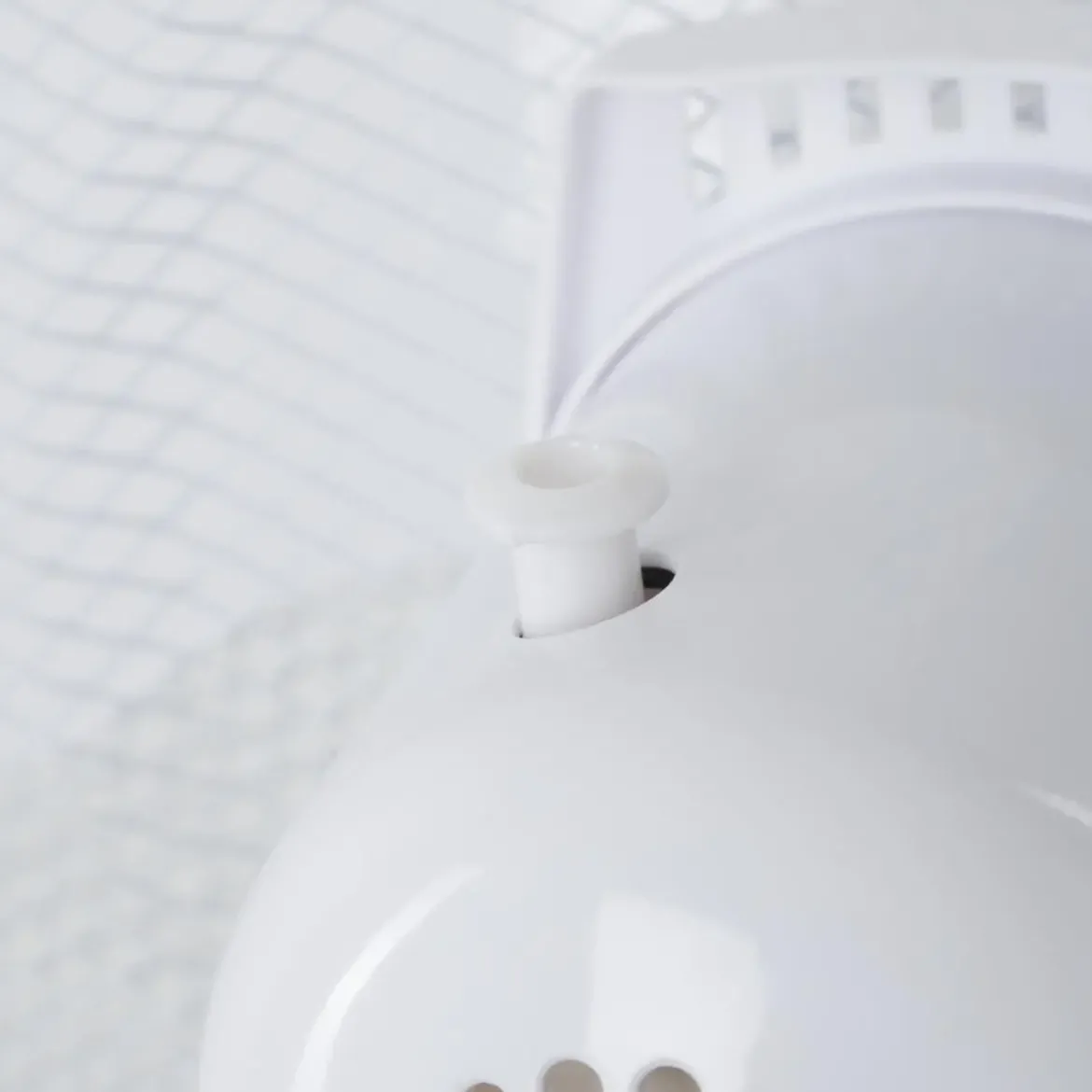 VENTILATEUR 40CM ROTATIF BLANC