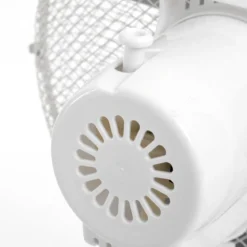 VENTILATEUR DE TABLE DIA30CM BLANC