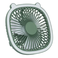 VENTILATEUR LED RECHARGEABLE USB 2 EN 1 KAWAII