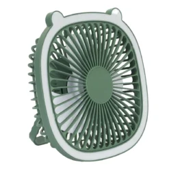 VENTILATEUR LED RECHARGEABLE USB 2 EN 1 KAWAII