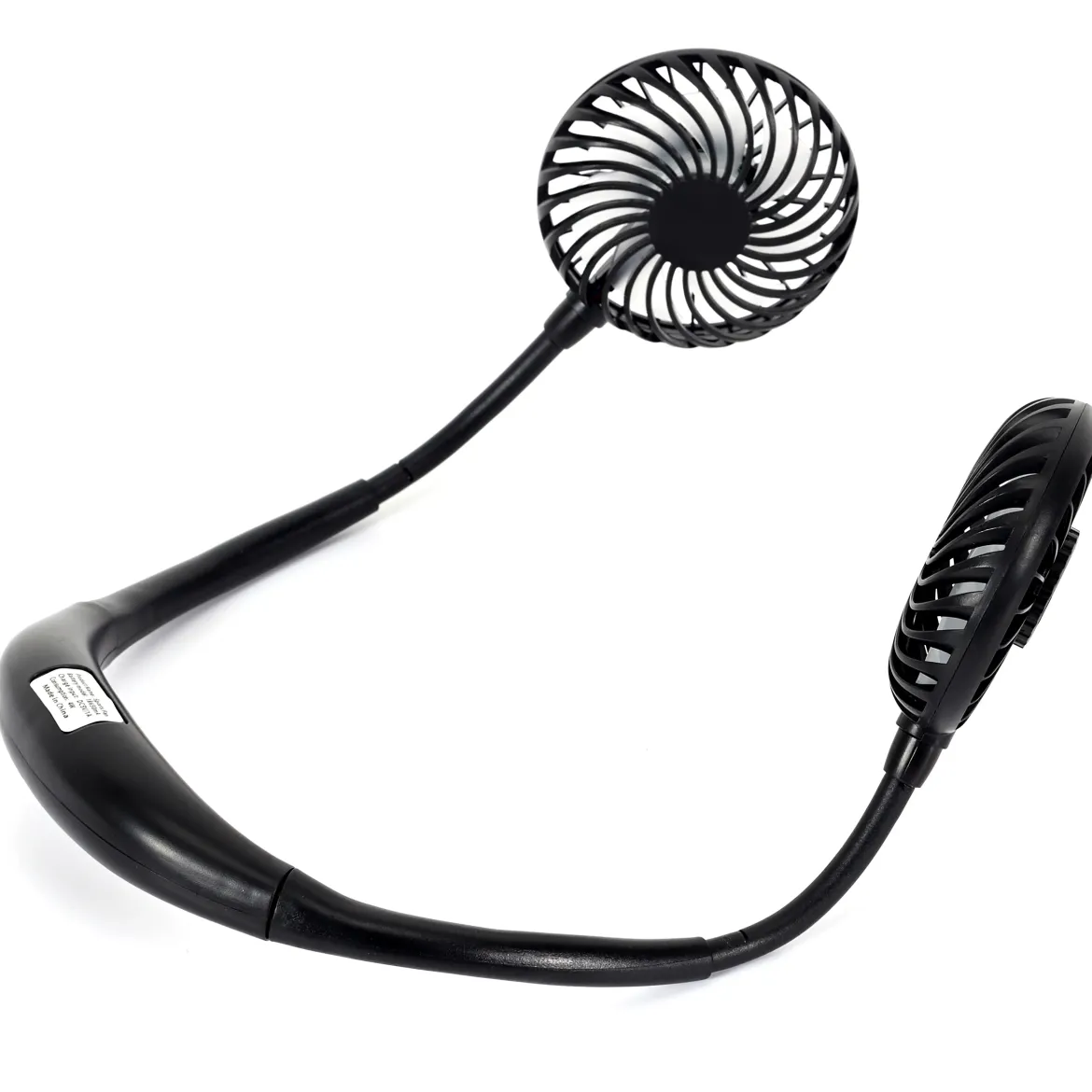 VENTILATEUR RECHARGEABLE TOUR DE COU LUMINEUX