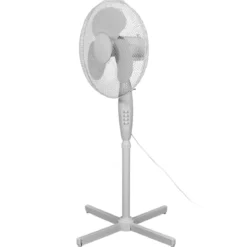 VENTILATEUR SUR PIED D.40CM BLANC