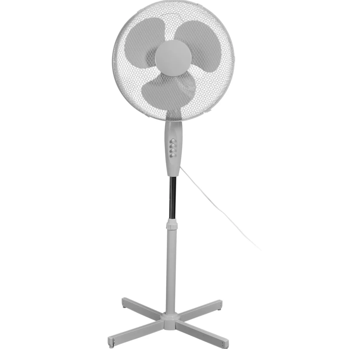 VENTILATEUR SUR PIED D.40CM BLANC