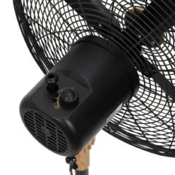 VENTILATEUR SUR PIED DIA40CM NOIR