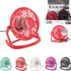 VENTILATEUR USB SILENCIEUX 15X8X14.5CM