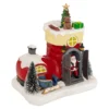 VILLADE DE NOEL BOTTES PERE NOEL 11 LEDS
