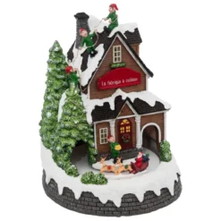 VILLAGE DE NOEL FABRIQUE CADEAUX 24LEDS
