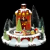 VILLAGE DE NOEL GARE ET TRAIN 18LEDS