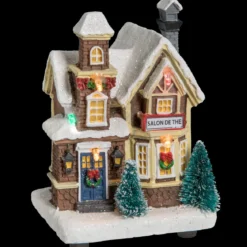 VILLAGE DE NOEL MAISON A PILE 3 A 5LED