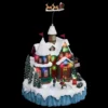 VILLAGE DE NOEL MAISON PERE NOEL 22 LEDS