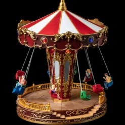 VILLAGE DE NOEL MANEGE CHAISES SUR SECTEUR 20LED
