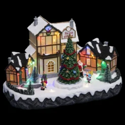 VILLAGE DE NOEL SALON DE THE SUR SECTEUR 18 LEDS