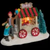 VILLAGE DE NOEL SCENETTE A PILE STAND 1LED