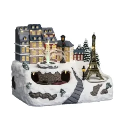 VILLAGE DE NOEL TOUR EIFFEL SUR SECTEUR 36 LEDS