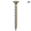 VIS AGGLOMERE POZIDRIVE TETE FRAISE ACIER BICHROMATE PZ2X4.5