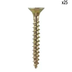 VIS AGGLOMERE POZIDRIVE TETE FRAISE ACIER BICHROMATE PZ2X4X3
