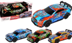 VOITURE SPORT FRICTION LUMINEUSE ET SONIQUE PILES INCLUSES