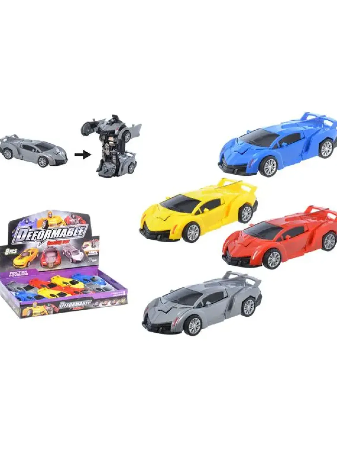 VOITURE TRANSFORMABLE EN ROBOT